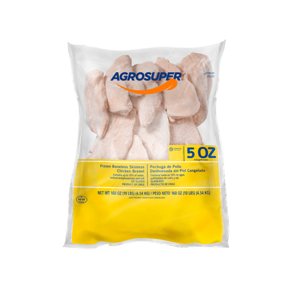 Boneless Skinless Sized Chicken Breast · 5 Oz